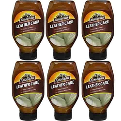 Armor All Leather Care Gel - Cleans, Conditions & Preserves Leather (530 ml, Pack Of 6)